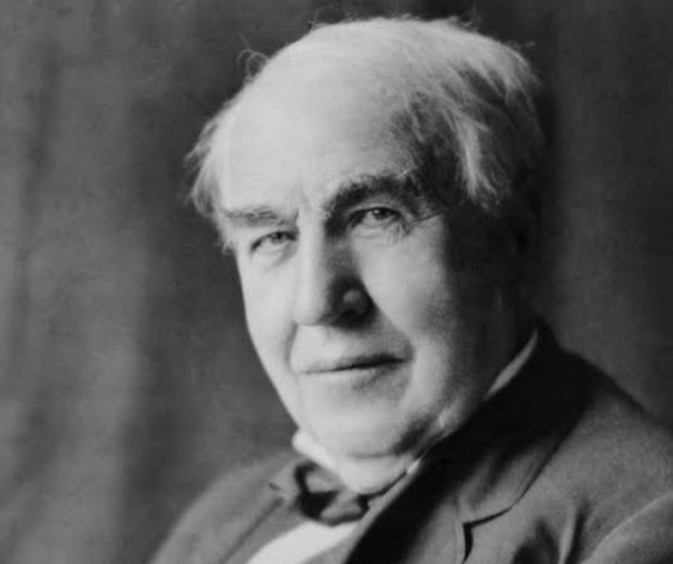 Thomas Alfa Edison (Foto: Istimewa/Kompas.com)