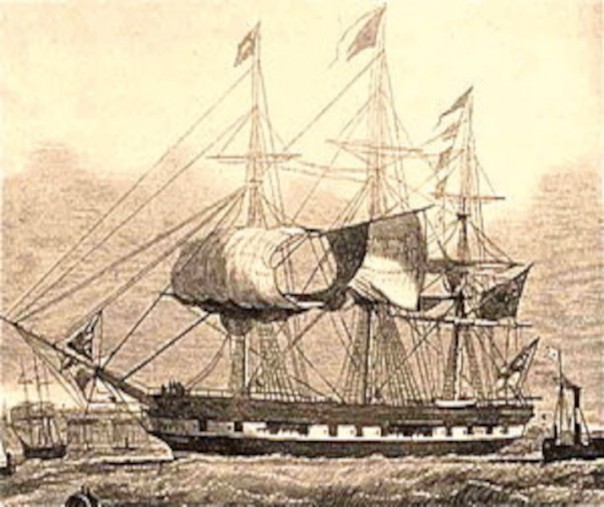 Ilustrasi kapal Marco Polo (Foto: Istimewa/Wikipedia)