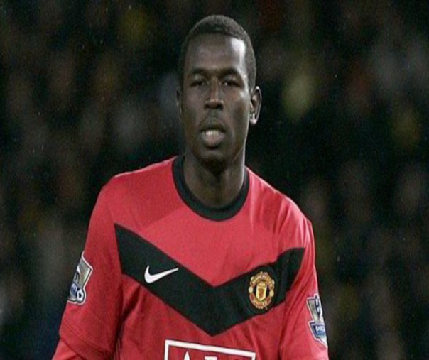 Mame Biram Diouf saat beseragam Manchester United (Foto: Istimewa/express.co.uk)