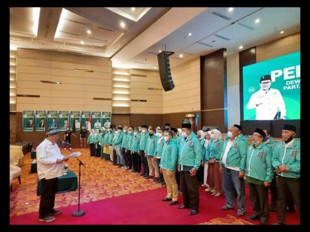 Pengurus PKB Riau saat Disumpah/ist