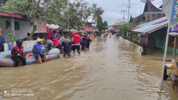 banjir kota Solok/ langgam.id