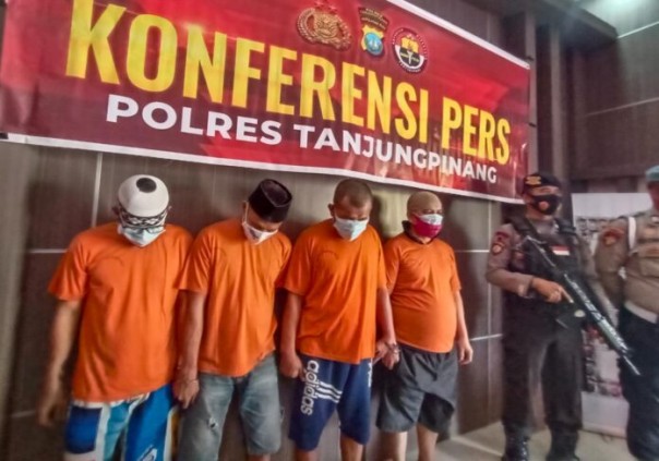 Enam Kali Keluar Masuk Penjara, Pria di Tanjungpinang Kembali Ditangkap Saat Pesta Sabu