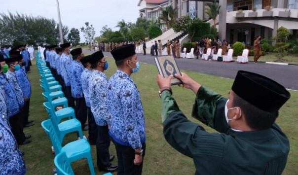 Pelantikan pejabat oleh wako tanjungpinang/suryakepri