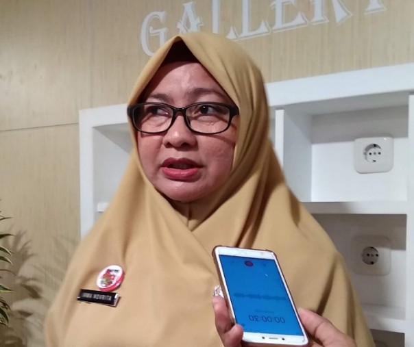 Kepala Disdukcapil Pekanbaru Irma Novrita. Foto: Surya/Riau1.