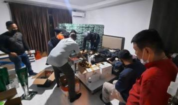  Operasi Gabungan Polisi dan POM TNI di Tanjungpinang/presmedia