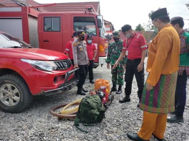 Gerak Cepat Polsek dan Upika Koto Gasib Cegah Karhutla
