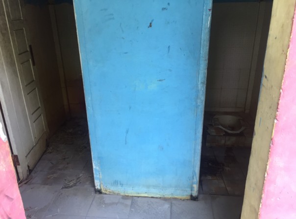 Penampakan kondisi salah satu toilet di RTH Tunjuk ajar integritas