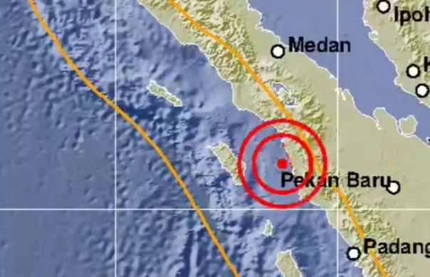 Gempa 5,1 Magnitudo di Padang Sidempuan Terasa Sampai ke Sibolga, BMKG: Tidak Berpotensi Tsunami (foto/int)