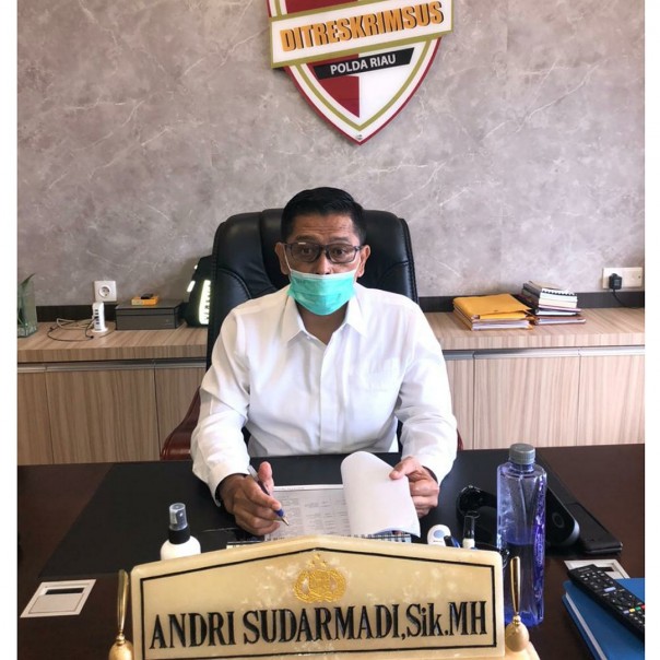 Direktur Reskrimsus Polda Riau Kombes Andri Sudarmadi