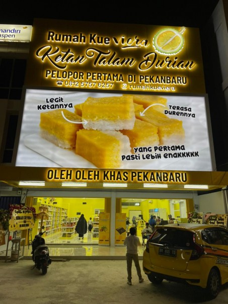 Rumah Kue Viera di Jalan Sudirman Pekanbaru/ogas