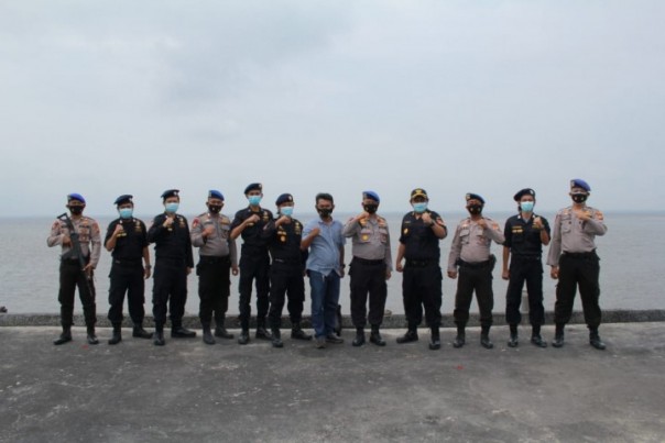 Tingkatkan Kerjasama, Satpol Air dan BC Bengkalis Patroli Bersama