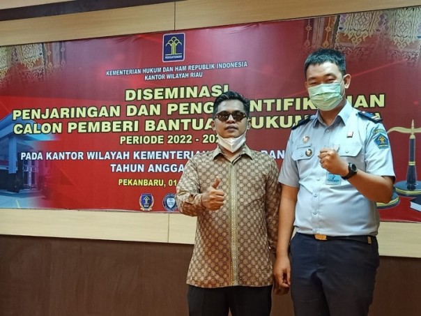 LBH Indragiri Beri Apresiasi, Kanwil Kemenkum dan HAM Riau Sukseskan Verifikasi dan Akreditasi PBH