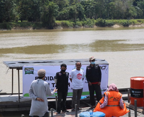 Keramba bantuan ACT Riau