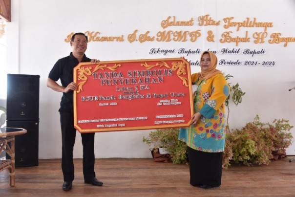 Suman Hibahkan Tanahnya 2 Hektar untuk Bangun RSUD di Pulau Rupat Bengkalis