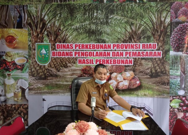 Kabid pengolahan dan pemasaran Defris Hatmaja SP. M. Si