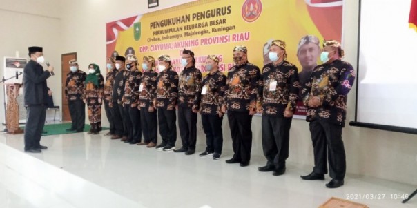 DPP Ciayumajakuning Riau dan Tujuh DPD Dikukuhkan