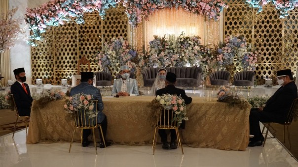 Saat acara akad nikah