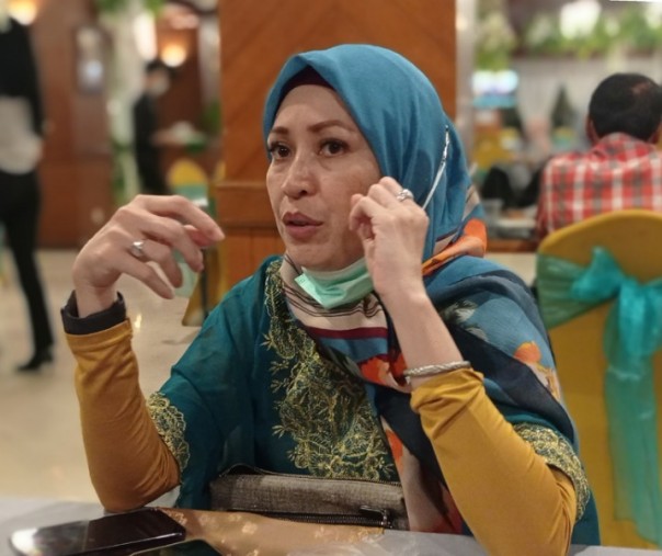 Eksekutif Asisten Manajer Hotel Mutiara Merdeka Eva Fazasoraya. Foto: Surya/Riau1.
