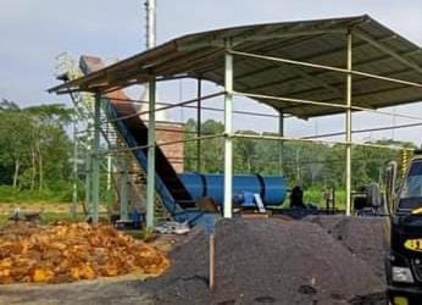 Pabrik pupuk jangkos di Desa Talang Jerinjing/Yuzwa