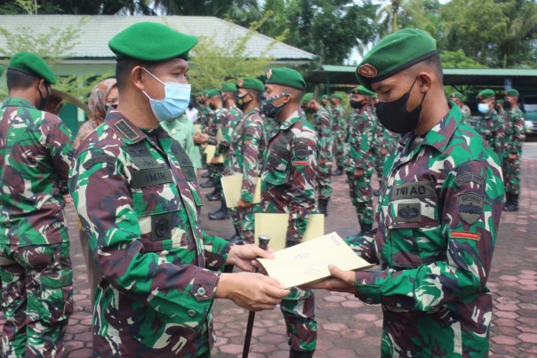 35 Tamtama Remaja Dilepas Dandim 0314 Inhil ke Satuan Tugas/Ramdana