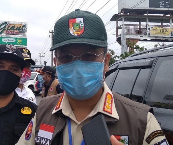 Asisten I Bidang Pemerintahan dan Kesra Setdako Pekanbaru Azwan. Foto: Surya/Riau1.