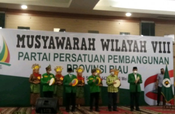 Ketum Suharso Buka Muswil PPP Riau 