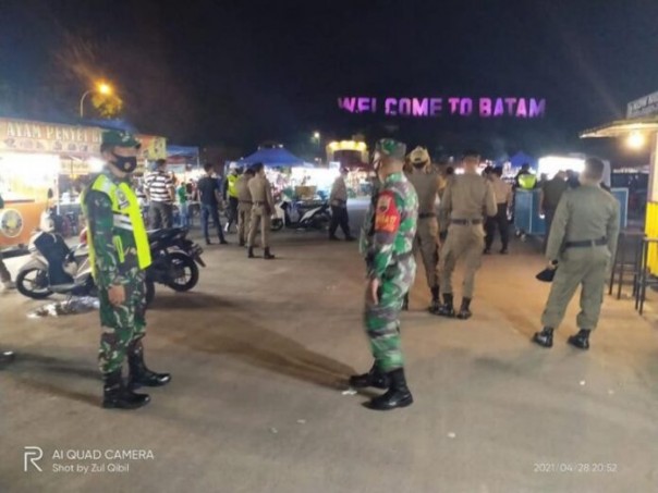 Petugas Gabungan di Kota Batam/suryakepri