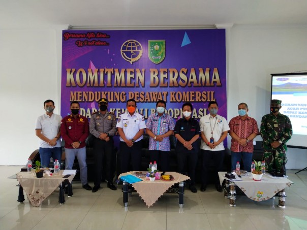 Komitmen bersama bandara Japura akan kembali beroperasi