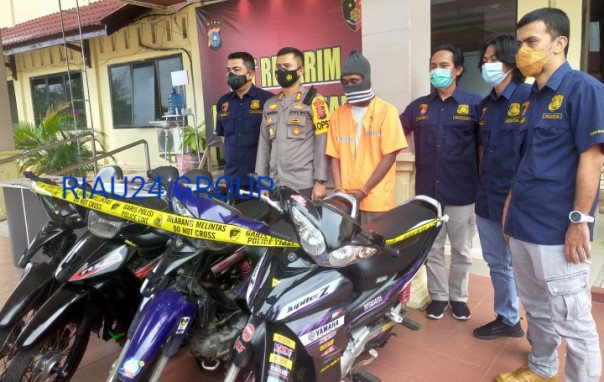 Polres Bengkalis Tangkap Spesialis Curamor