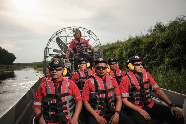 FERT RAPP melakukan patroli di sekitar operasional perusahaan