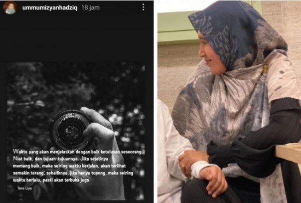 Mantan Istri UAS Unggah Quote Soal Ketulusan dan Niat Baik (foto/int) 