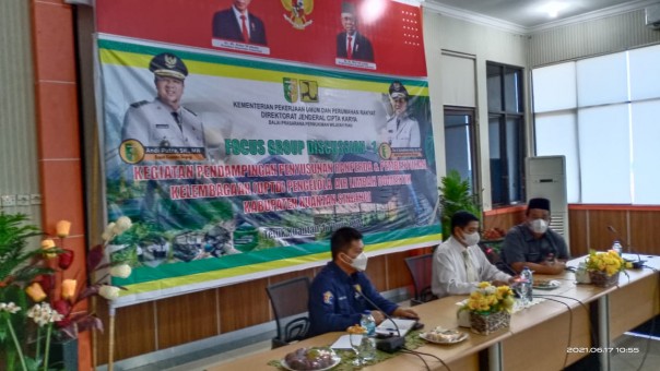Bupati Apresiasi Peran BPPW Riau, Susun Ranperda UPTD Pengelolaan Air Limbah Domestik