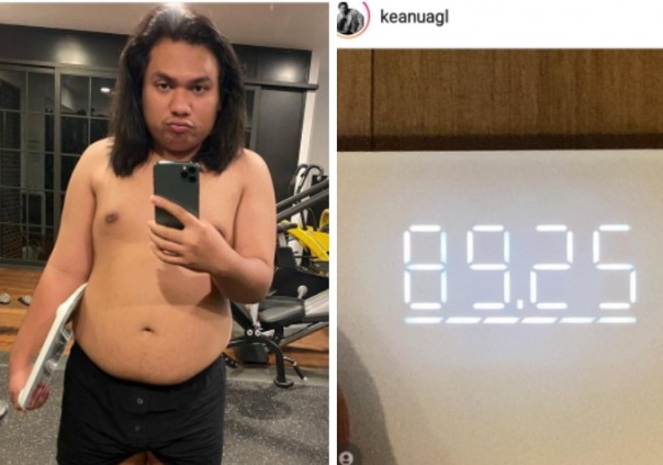 Keanu Angelo Pamer Lagi Program Diet, Warganet: Seksi Banget (foto/int) 