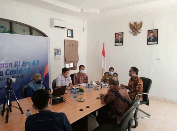 Penguatan Kehumasan, KPU Riau Audensi dengan Ombudsman Riau