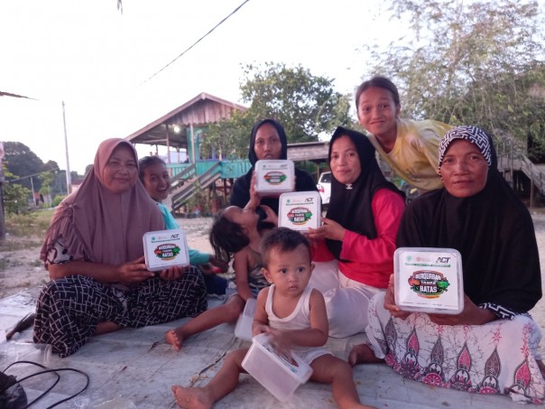 Warga Sungai Nilo penerima daging kurban