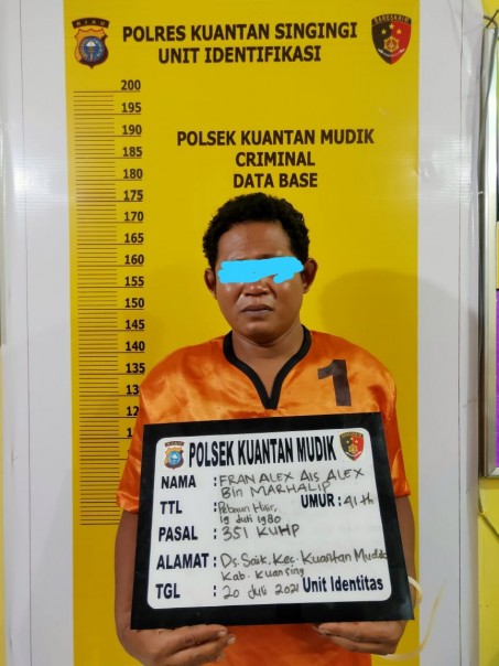 tersangka penganiayaan