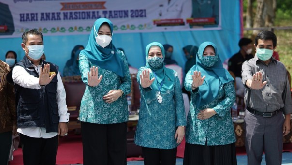 Ketua TP PKK Kabupaten Kuansing Wella Mayangsari SE MSI/Zar