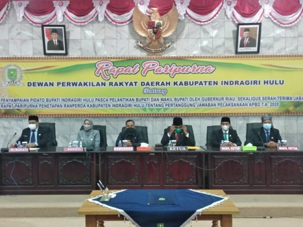 Suwardi Ritonga Pimpin Rapat Paripurna Penetapan Ranperda