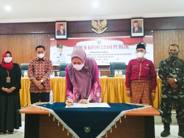 Bupati Inhu Buka Forum Konsultasi Publik RPJMD