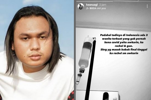 Selebgram Keanu Angelo Dirawat Karena Positif Covid-19, Artis Ramai-ramai Doakan Sembuh (foto/int)