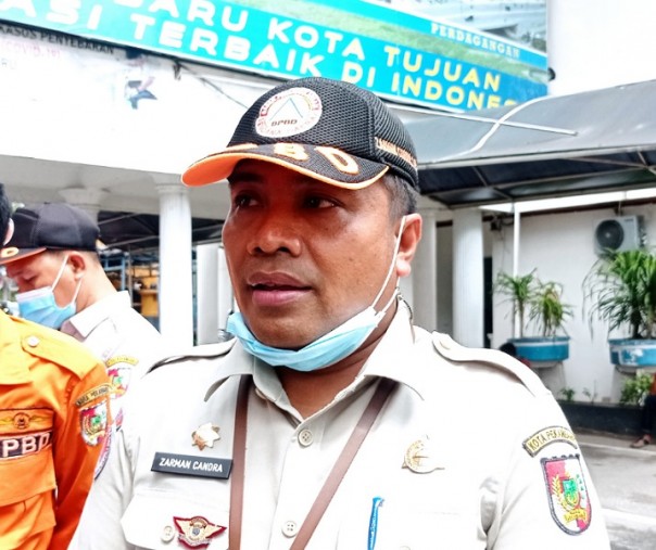 Kepala BPBD Pekanbaru Zarman Candra. Foto: Surya/Riau1.