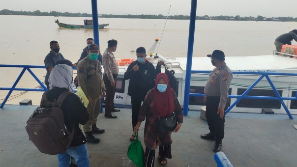 Baru Tiba di Tembilahan, 2 Penumpang Speed Boat dari Batam Positif Covid-19