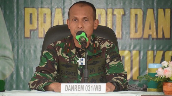 Danrem 031/Wira Bima, Brigjen TNI M Syech Ismed/Net