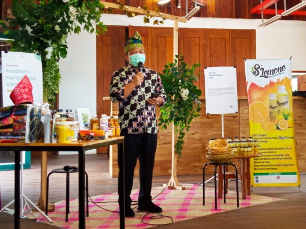 Wabup Husni Merza Apresiasi Pelatihan Dan Pop Up Market Siak