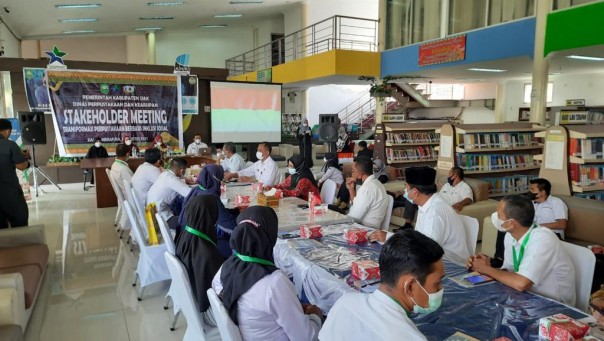 Tingkatkan Literasi, Dinas Perpustakaan dan Kearsipan Kabupaten Siak Gelar Stakeholder Meeting ke III