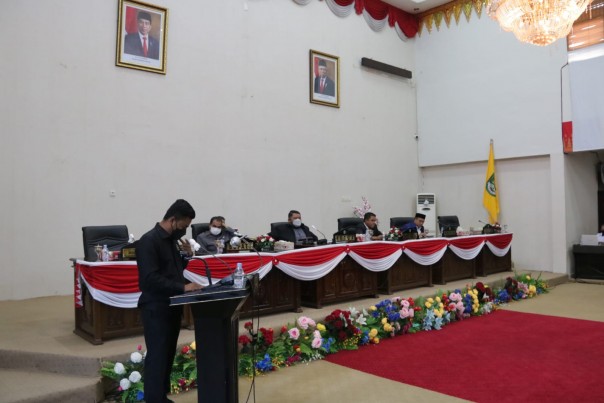 Sidang Paripurna DPRD Rohul