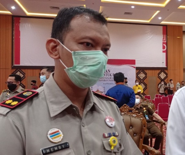 Kepala BPN Pekanbaru Memby Untung. Foto: Surya/Riau1.
