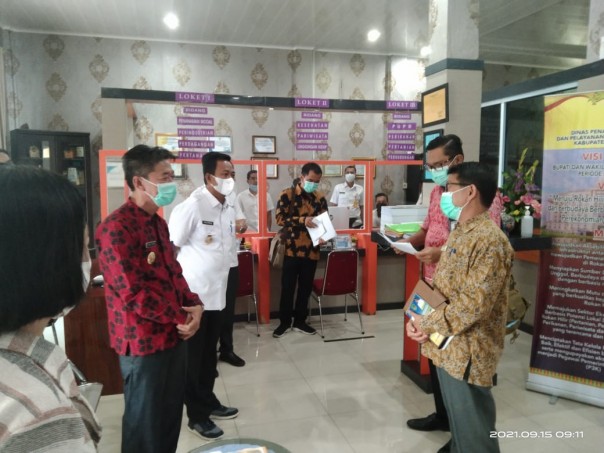 Saat kunjungan Ombudsman Riau ke Rohil