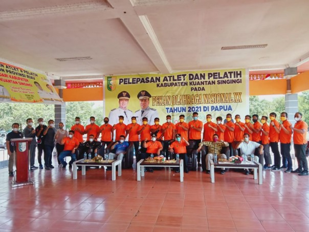 Pelepasan atlet Kuansing