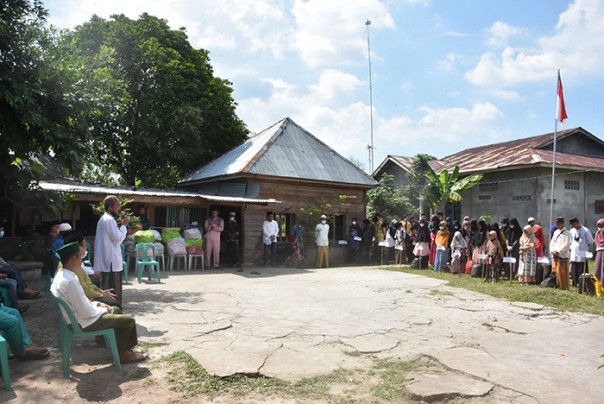 Saat pelepasan Santri Turun ke Desa